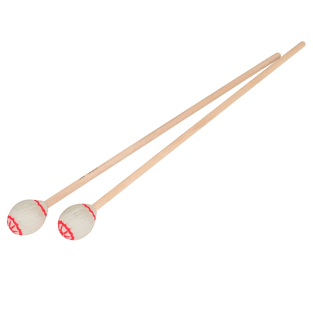 

2 Pcs Maple Drumsticks Marimba Mallets Percussion Working for Xylophone Soft Advanced