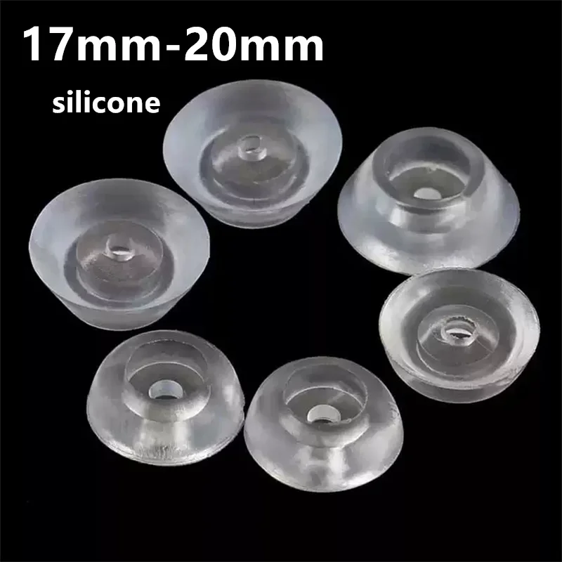Silicone Furniture Leg Mat Soft Non-slip Floor Protector Wear-resistant Silent Feet Pads for Hardware Furniture Cabinet Feet Cup