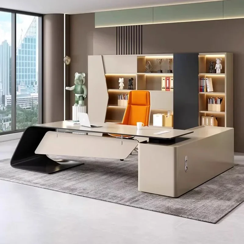 

Desk Setup Accessories Extendable Table Height L Shaped Gaming Corner Study Tv Low Simple Executive Lift-top Monitors Bedroom