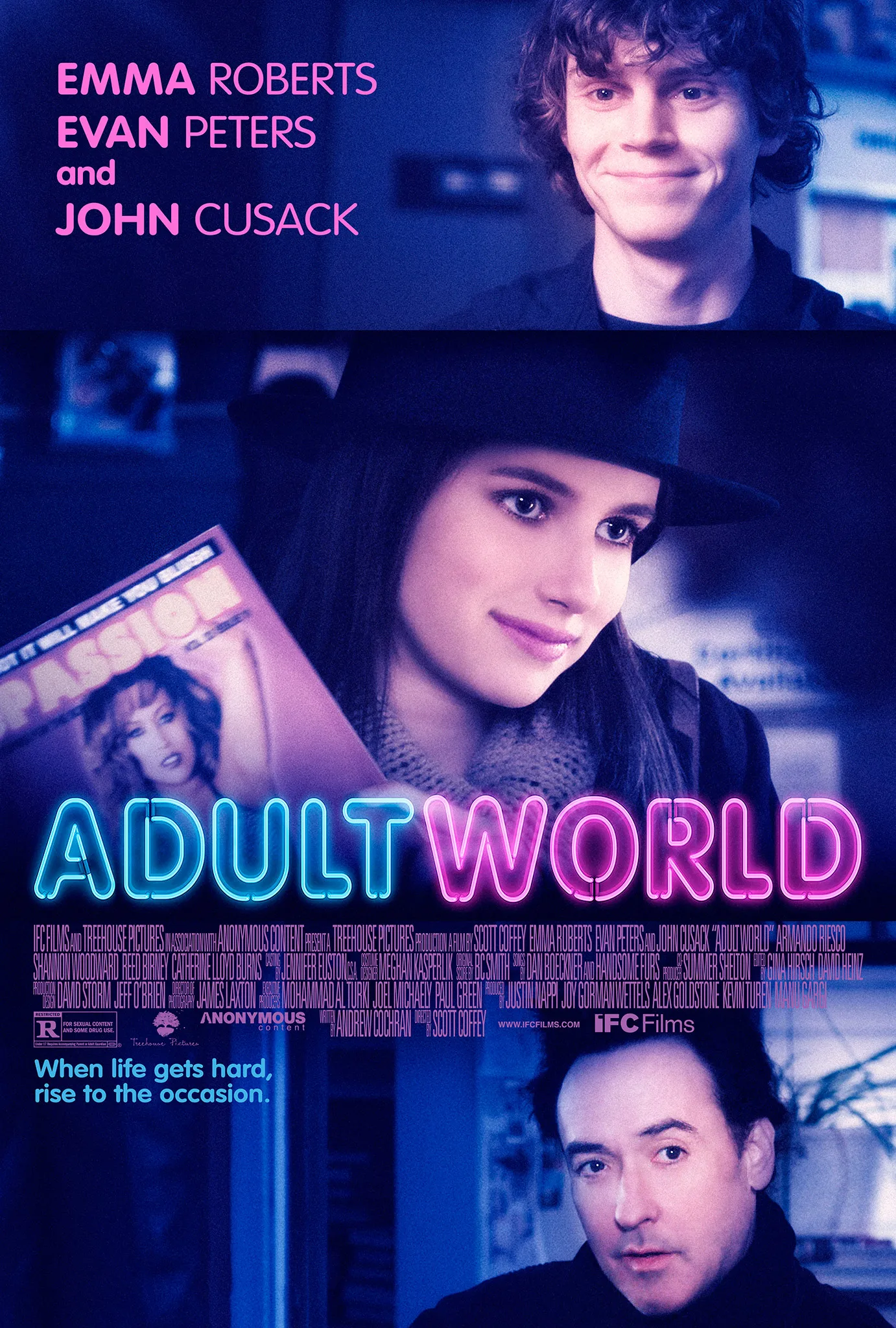 Hot Rare Movie Adult World (2013)  Art SILK POSTER Wall Art Home Decorative painting