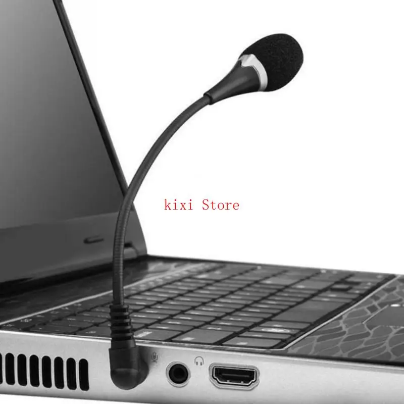 Laptop Microphone With 3.5mm Interfaced Double Channel  For Mobile PC Streaming