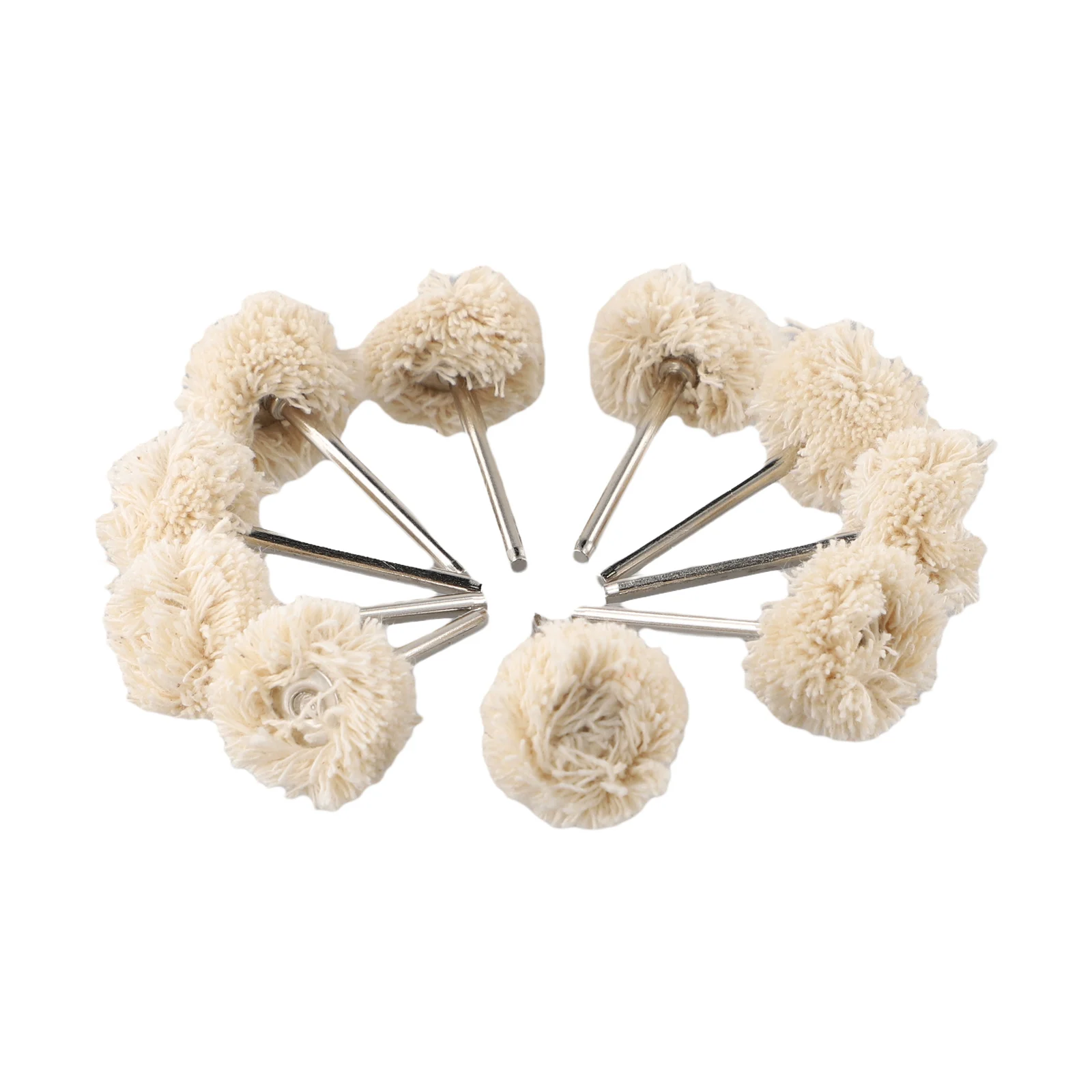 Polishing Polishing Wheels 3mm Wooled Grinding Brush Buffing Pad Rotary 10pcs Wheels Seller High Hot Polishing