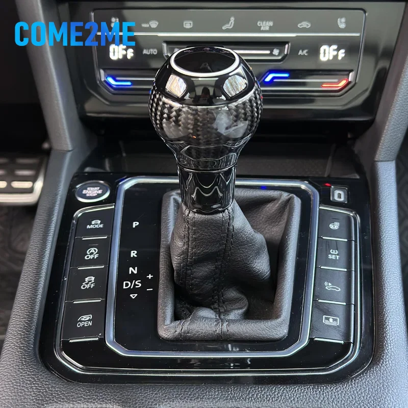 Automatic Carbon Fiber Gear Shift Knob for Audi Shift lever knob A3 S3 RS3 Q5 S6 RS6 A4 A5 A7 A6 Golf 7 7.5 GTI