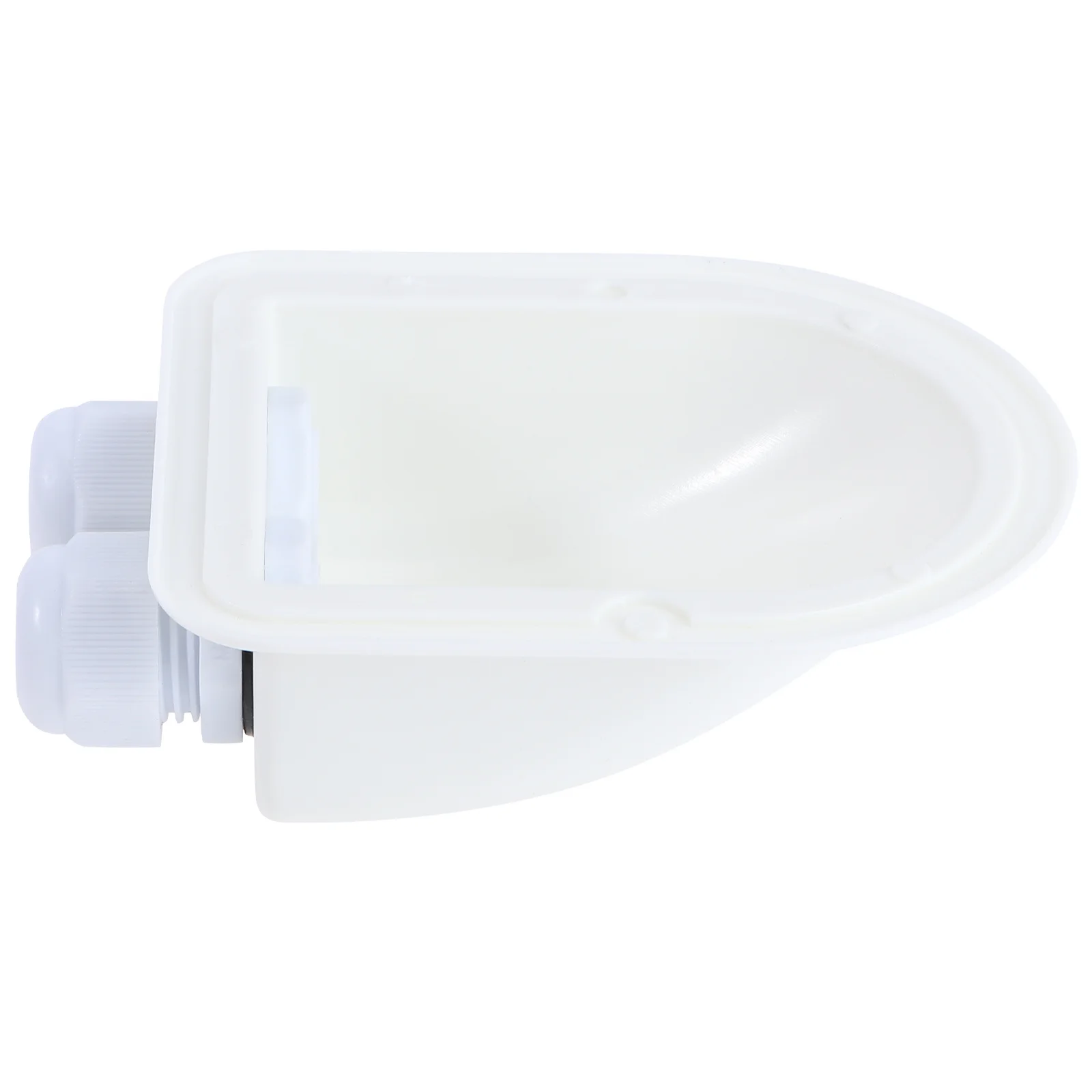 

1pc Solar Mounting Bracket Dual-Hole Junction Box For Rv Yacht Solar Panel Abs Connector 2-Hole Terminal Electrical Equipment