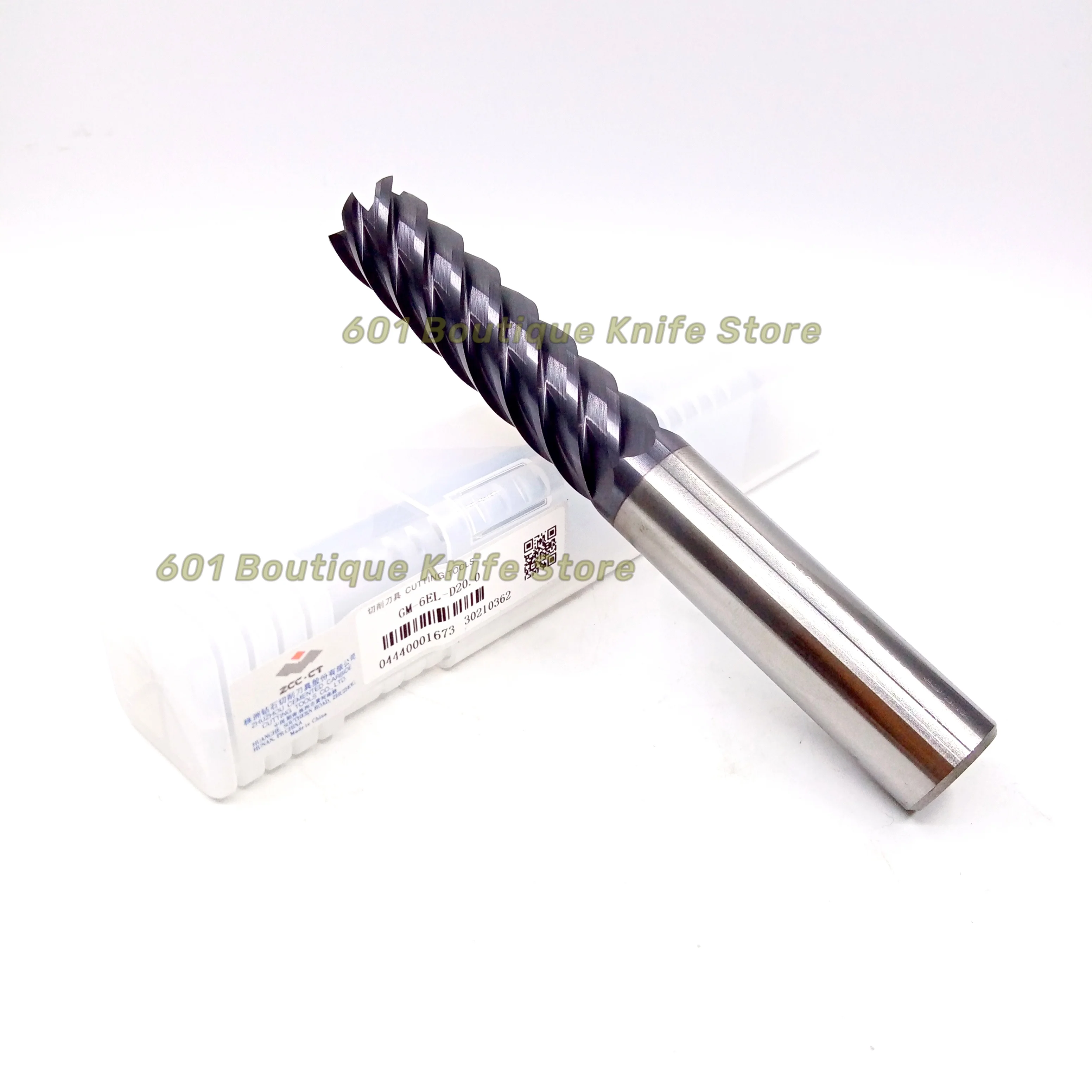 ZCCCT GM-3EL-D3.0-D20.0 3 flute flattened Long cutting edge end mills for cnc metal milling finish and semi-finishing