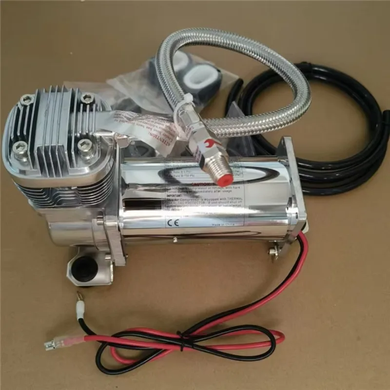 

Universal 12V 69DB Air Ride 300psi200PSI Compressor 12v Suspension Kit Advanced Suspension Parts SQ420 Ultra Quiet Air Pump