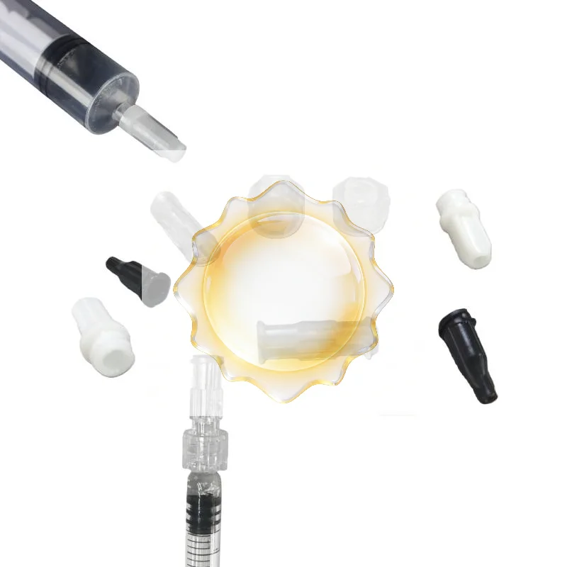 

10 шт. прозрачных пластиковых соединителей для шприцев, герметичные, с двойной спиралью, медицинские, стерильные, адаптеры Луер-лок, аксессуары для DIY