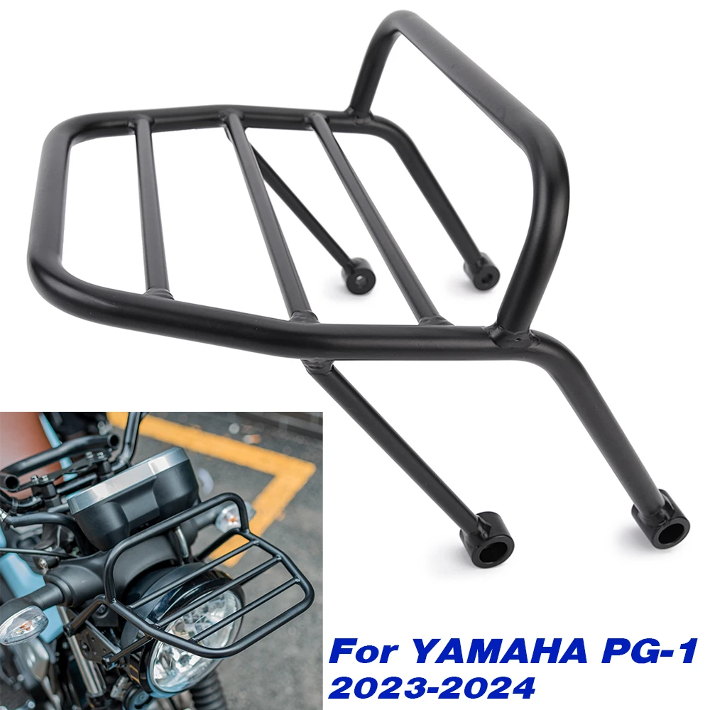 PG-1 Luggage Carrier Shelf For Yamaha PG-1 2023-2024 Motorcycle Headlight Front Rack Cargo Support Bracket