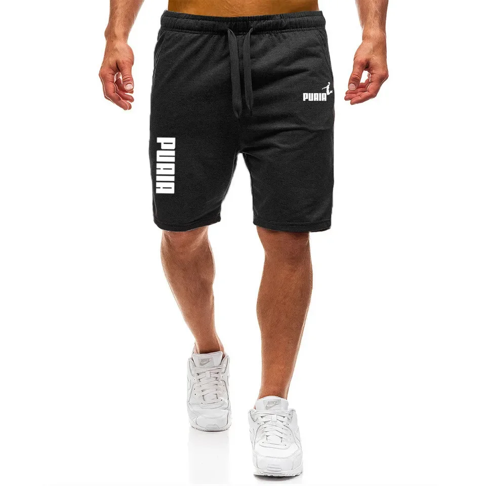 2023 Summer New Drawstring Shorts Men Casual Jogger Sweathshorts  Workout Gym High Quality Shorts DK10001