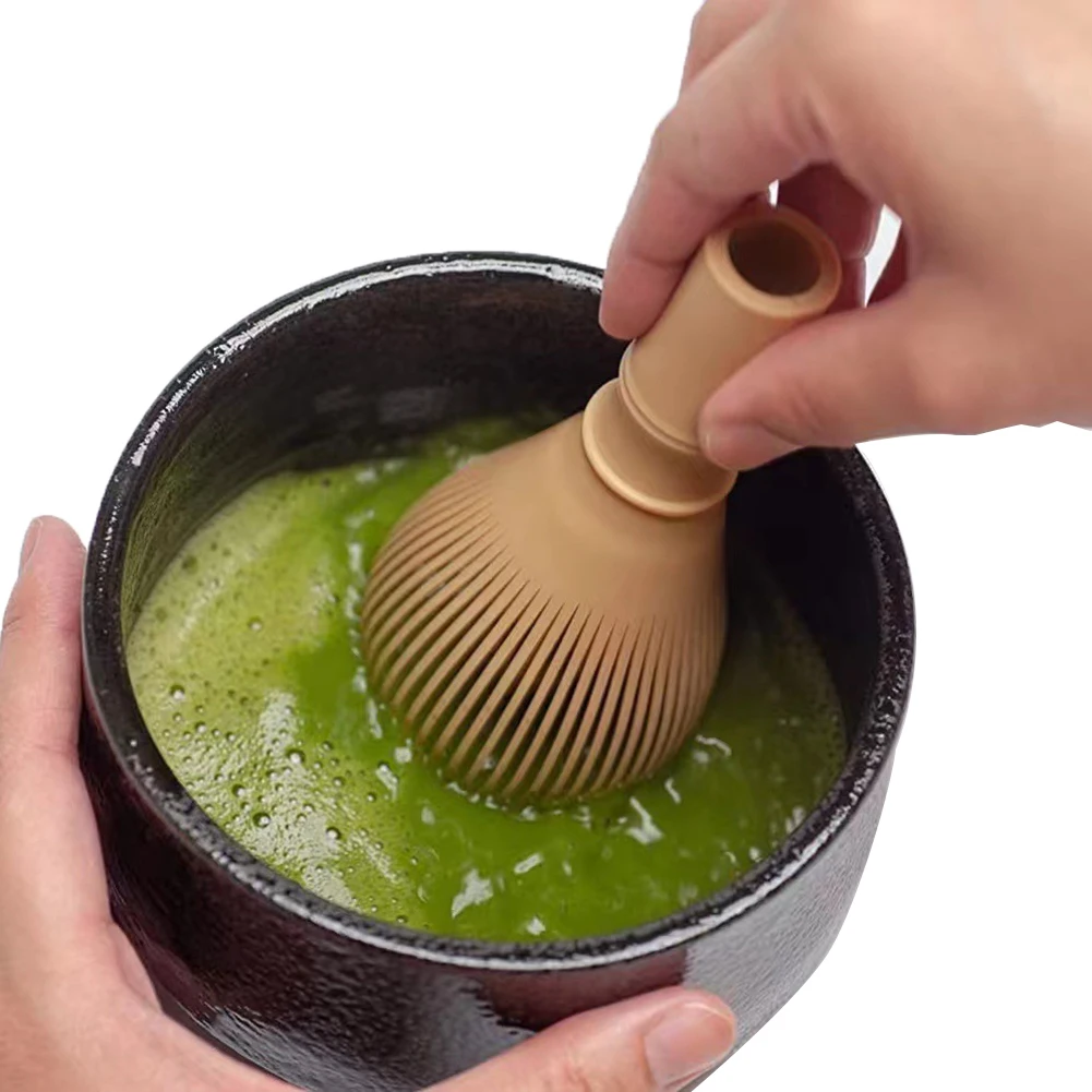 Matcha Whisk Reusable Matcha Portable Stirrer Tea Powder Whisk Coffee Green Tea Brush for Preparing Stirring Matcha