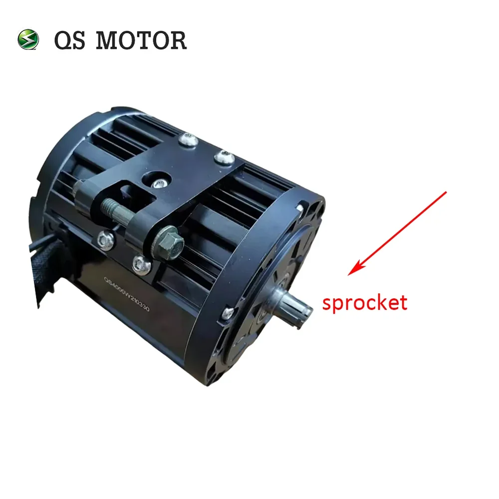 

Склад в США, мотор QS, 4000 Вт, 7500 Вт, QS138, 90H Средний приводной мотор, сращивающийся вал с звездочкой для мотоцикла, 72 в, мощный двигатель QS