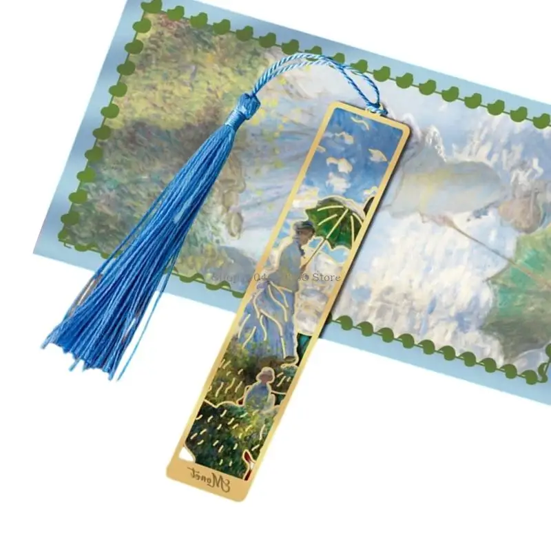 Hollowed Flower Bookmarks Book Page Marker Page Divider for Book Lover Teacher