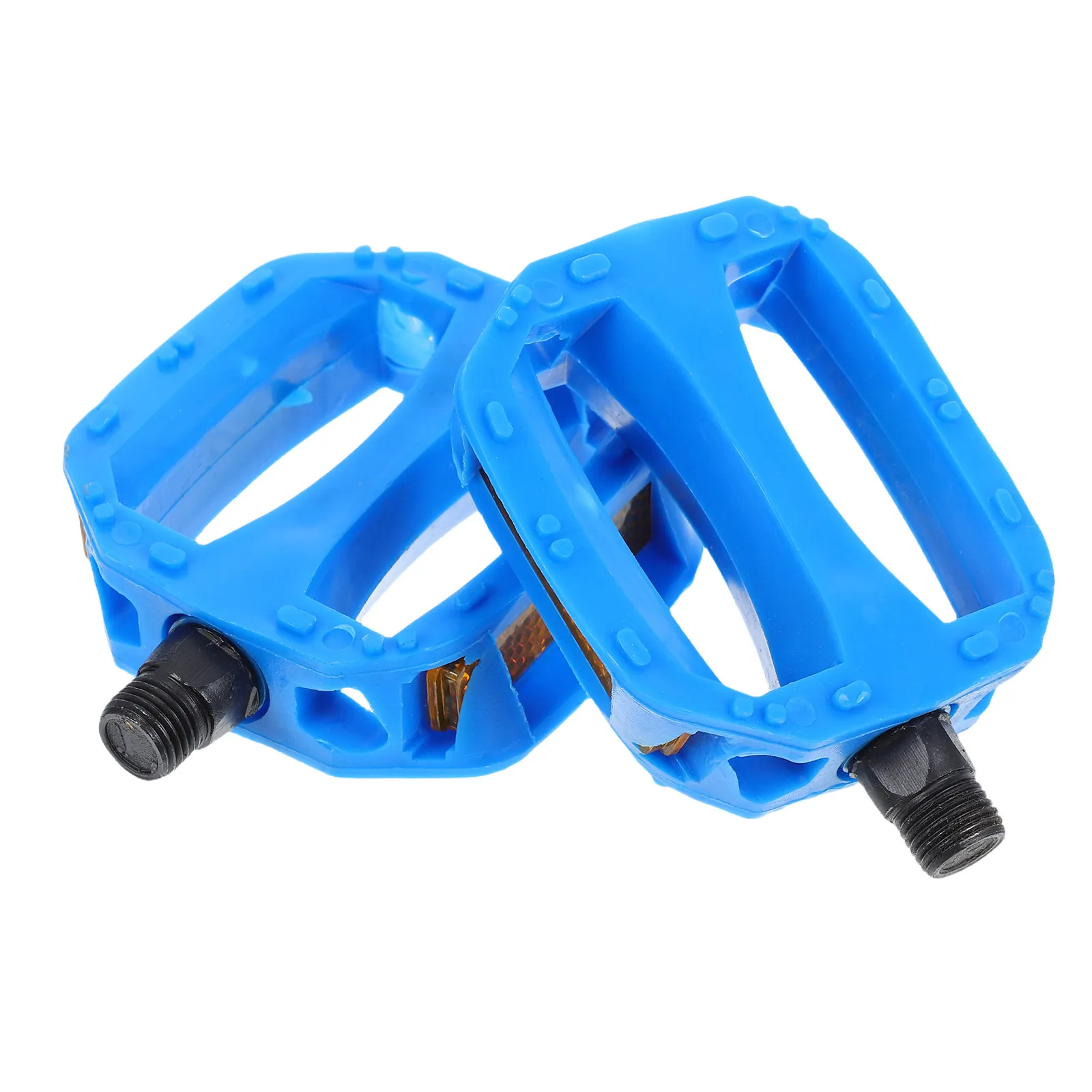 AliExpress NONE 1Pair Pedals for Bicycles Non-Slip Textured Plastic Flat Pedals Universal Fit for Childrens Mountain Bike Tricycle Balance