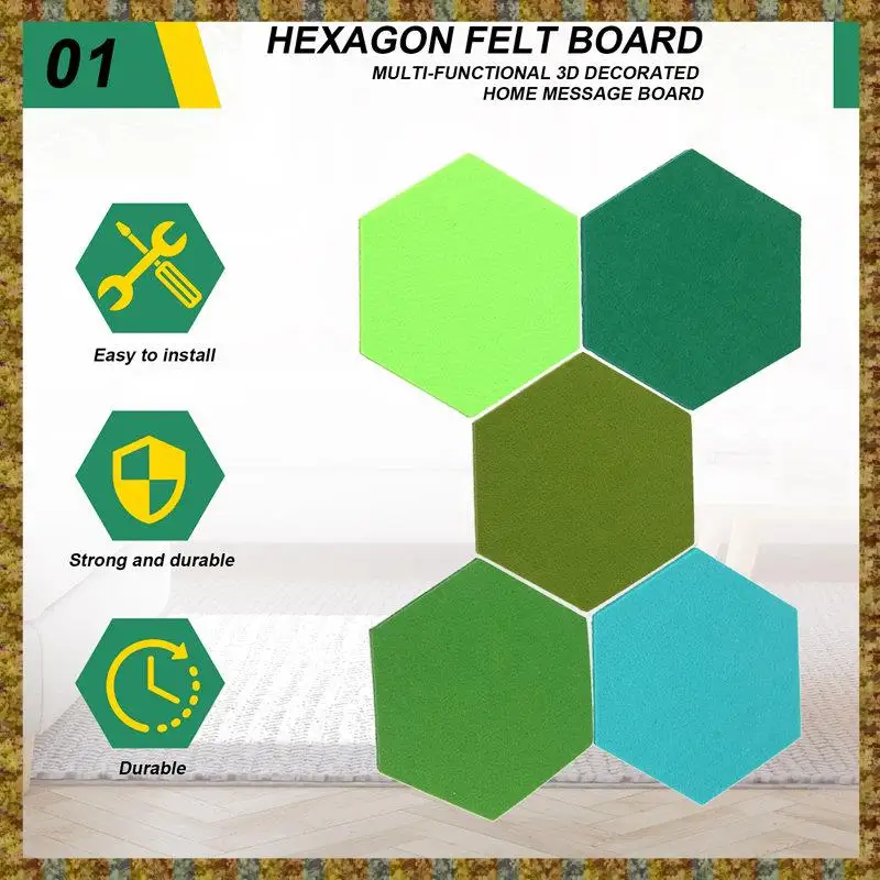 F-F 5 قطعة/المجموعة مسدس ورأى مجلس سداسية ورأى الجدار ملصق متعددة الوظائف ثلاثية الأبعاد ديكور المنزل رسالة مجلس ذاتية اللصق الاطفال Ro