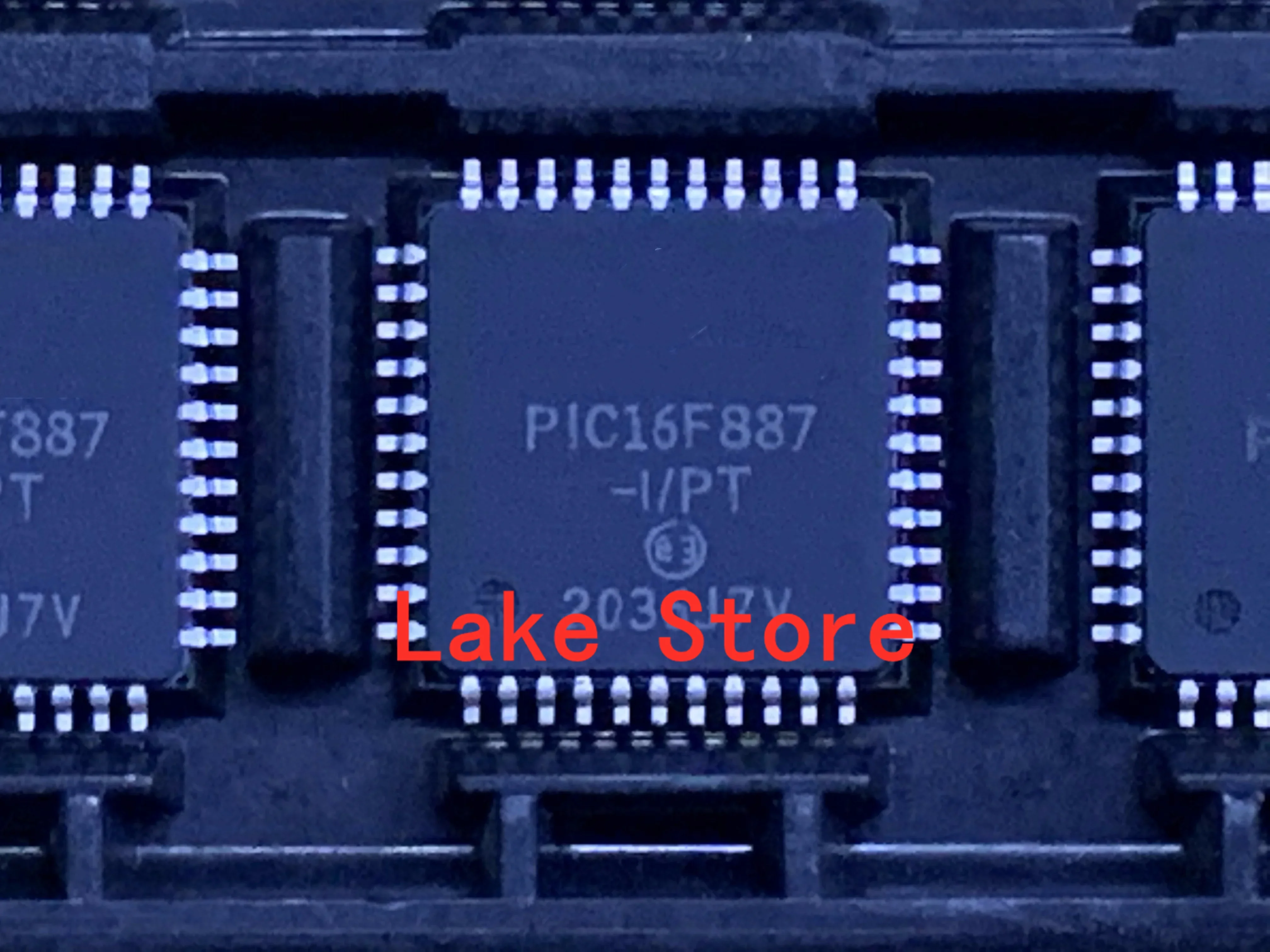 1 unids/lote PIC16F887-I/PT PIC16F887 16F887 TQFP-44 en stock