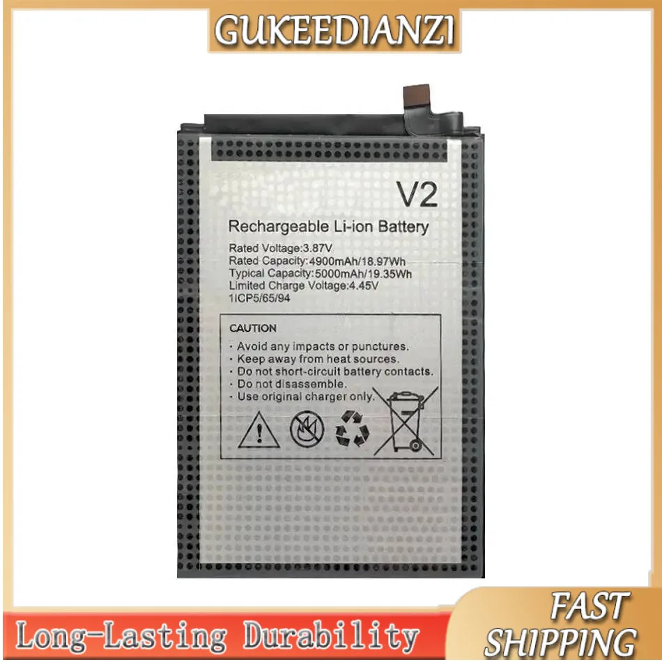 

For Vocal V2 Fast Charging 5000Mah Mobile Phone Battery