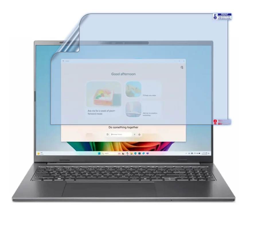 

2 шт. матовая защитная пленка для Acer Aspire 16 Al / Swift Lite 16 / TravelMate P2 / Predator Helios Neo 16 Мягкая защитная пленка