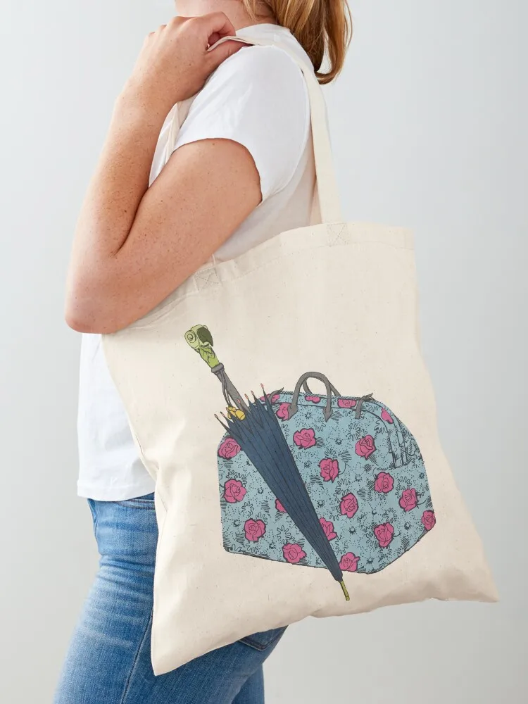 Mary Poppins Carpet Bag Vintage (XXI) Tote Bag Eco bag shopping trolley Canvas Canvas Tote