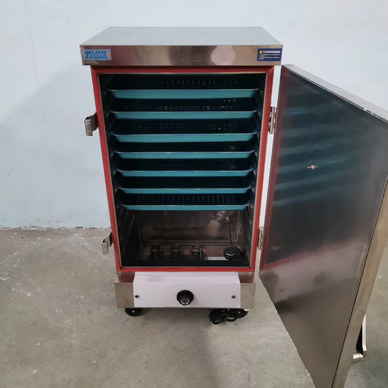 Steam Bun Machine Commercialt Showcase Electric Steamer For Heat Preservation Cabinet