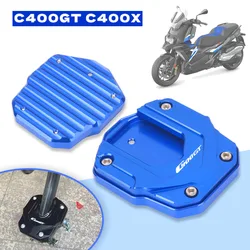 Motorcycle Kickstand Foot Side Stand Extension Pad Support Plate Enlarge Stand For BMW C400X C400GT C400 X GT K51 2019-2023