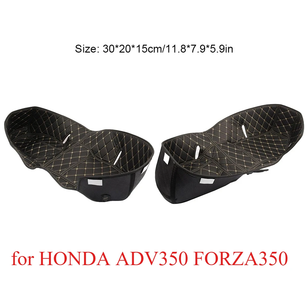 

Motorcycle Accessories for HONDA ADV350 FORZA350 Motorcycle Rear Trunk Inner Cushion Seat Bucket Storage Luggage Box Liner Pad