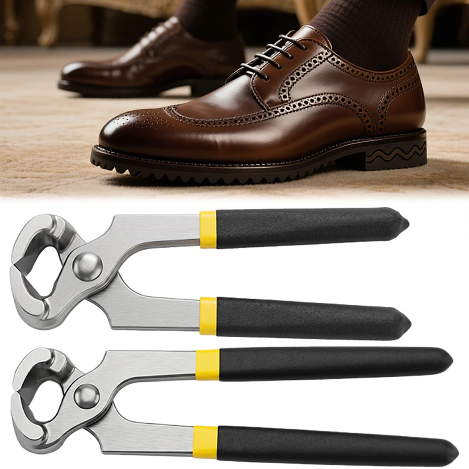 Heavy Duty Nail Removal Pliers,Nail Pullers Tool For Shoe Repair,Versatile Professional Tool For Shoe Repair And Woodworking