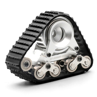 Orlandoo Hunter RC Model 1:32 35 Mini Climbing Assembled Metal Wheel Rubber Track Set  And Fetal Skin And Accessories