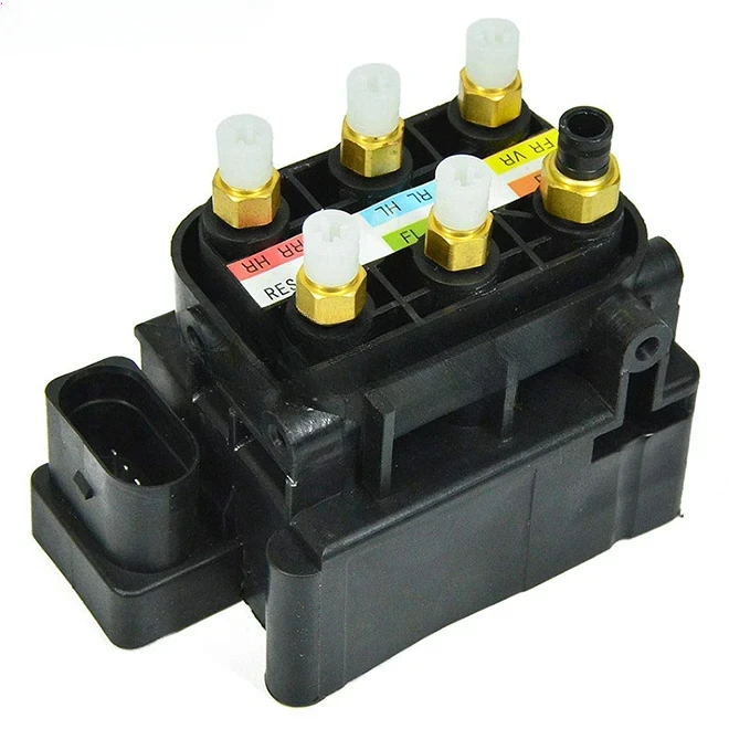 2123200358 Air Ride Suspension Solenoid Valve Block Air Supply Control Unit for Mercedes Benz W164 W166 W212 W221 W251 2007-2017