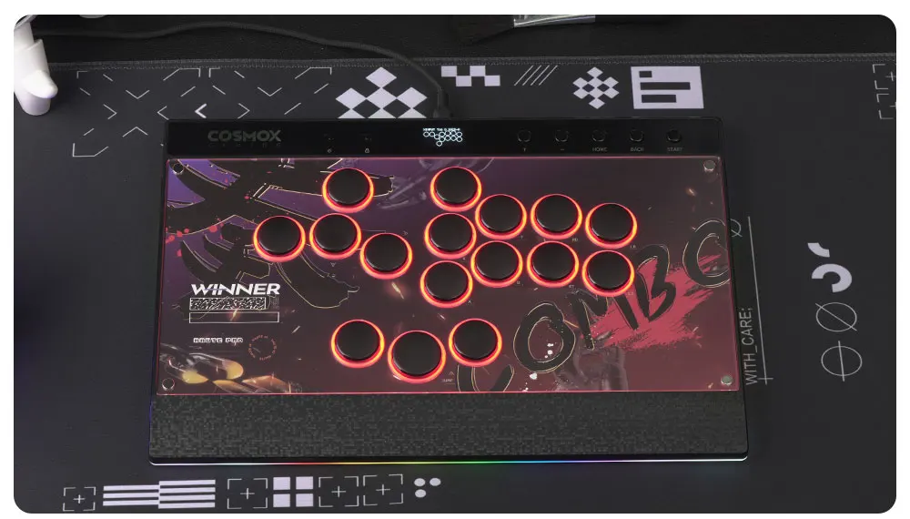 Haute42 C16 Magnetischer Hebellos-Controller, Stickloser Arcade-Controller, Tastatur für PC/PS5/PS4, Hitbox Fighting Stick – Detail 32