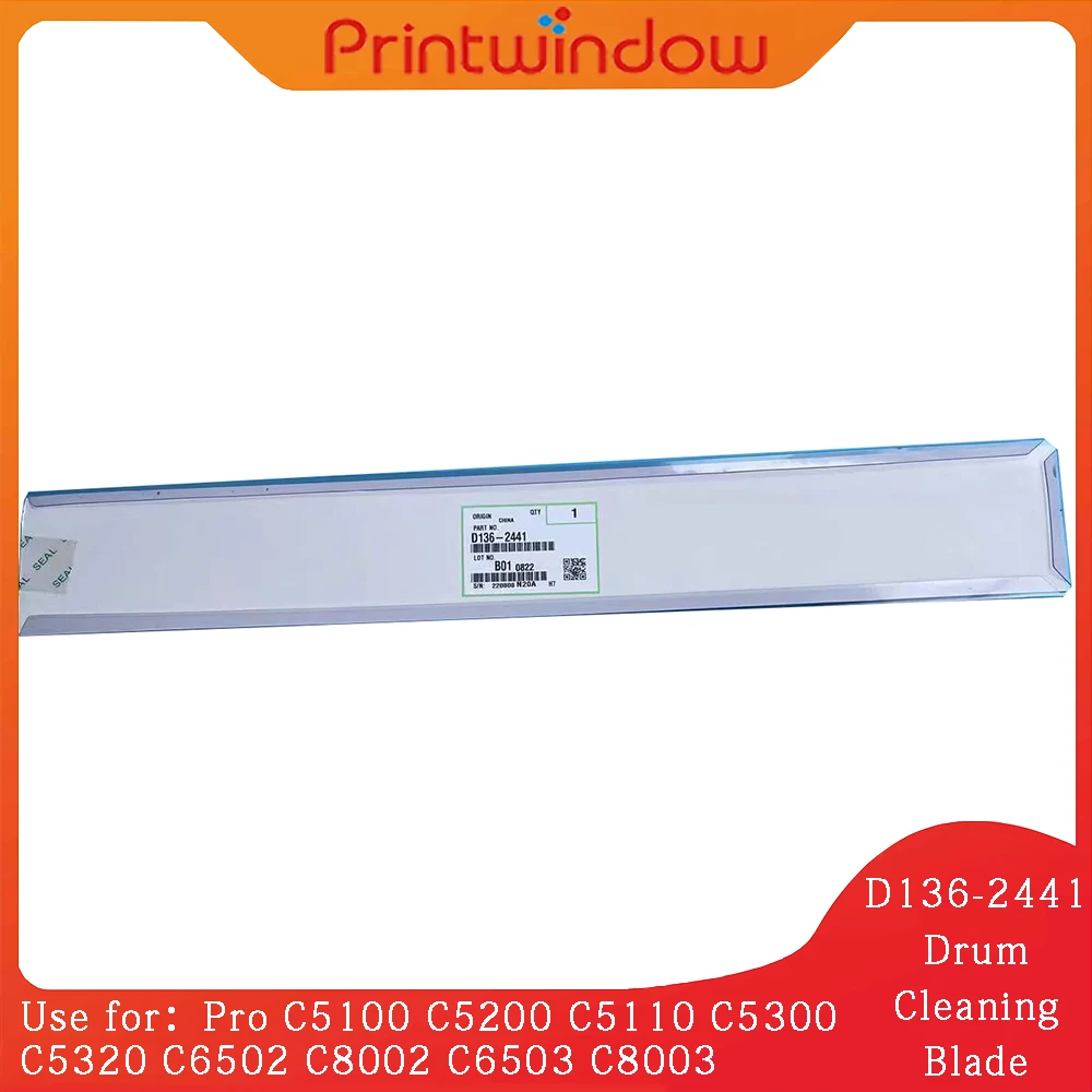 D136-2441 Original Novo Tambor Lâmina de Limpeza para Ricoh Pro C5100 C5200 C5110 C5300 C5320 MP C6502 C8002 C6503 C8003 D1362441