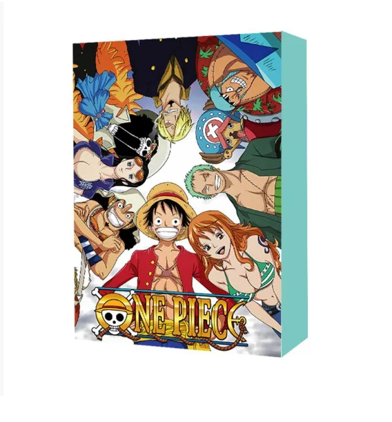 Caja ciega hecha a mano de una pieza con borde cruzado, muñeca Luffy, regalo de cumpleaños para niños, regalo pequeño sorpresa, calendario 24 con agujero divertido, 2026 @@