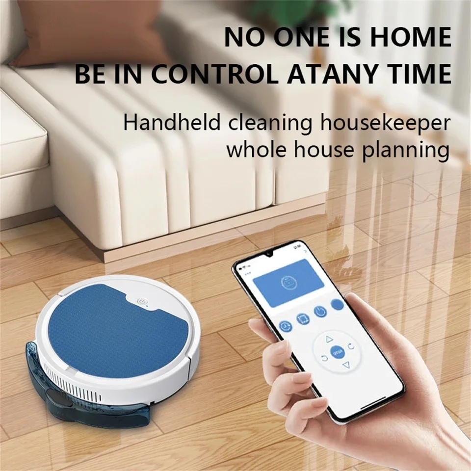 New Super Quiet 3 In 1 Smart Sweeping Robot APP Upgrad Remote Control Mopping Vacuuming Sweeper For Home Office Cleaning Tool