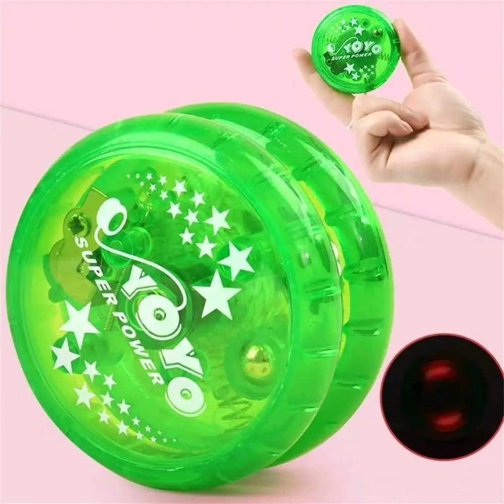 Funny Toy High-speed Yoyo Ball LED Light Responsive Flashing YoYo Brain Game Professional YoYo Toy Children Kids