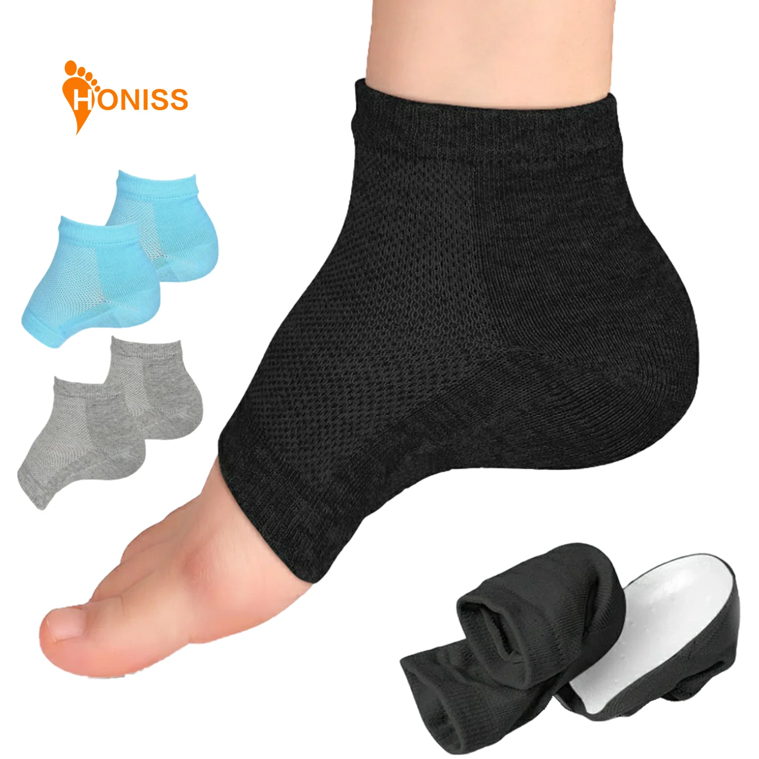 Honig verdickte Rizzsohlen Höhe max Socken Sport Anti-Rutsch-Sebs Schuh lift 2.5/3,5 cm unsichtbare Fersen lift Frauen Männer Schuhe