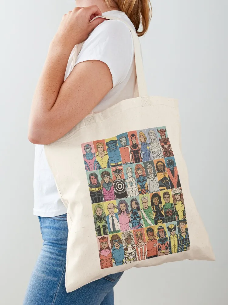 

Various Characters - Montage 1 Tote Bag canvas tote bag large size bags hand bag ladies reusable grocery bags