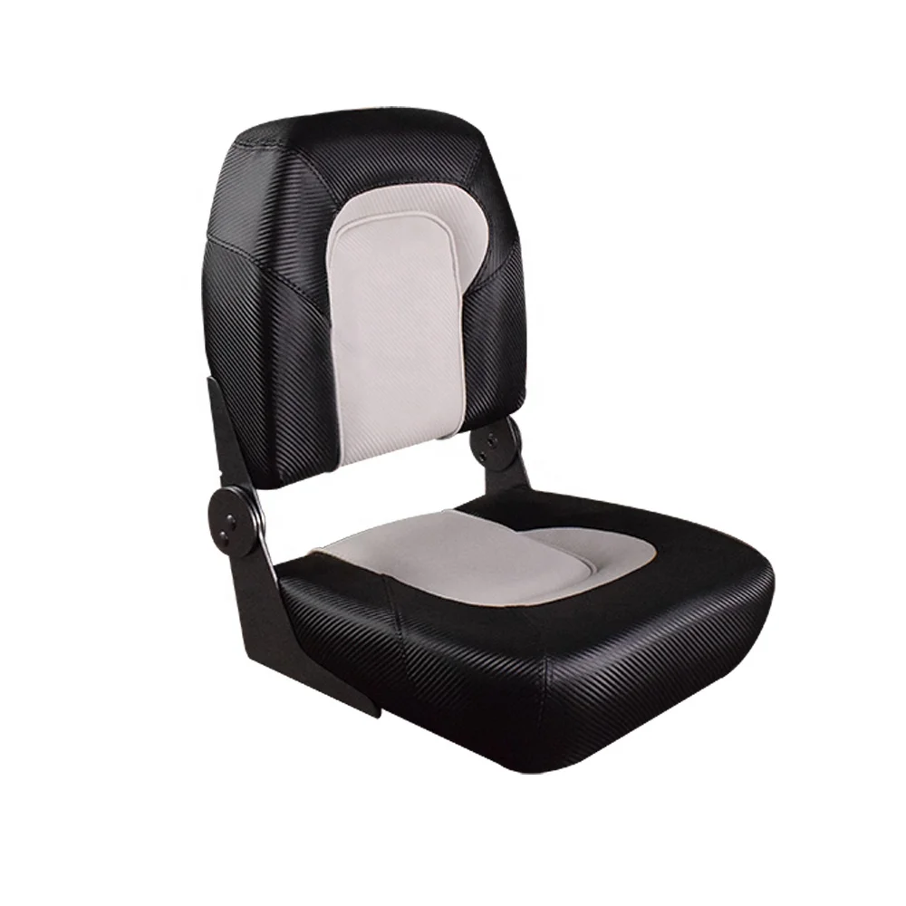 Hot Sale PU Leather Low Back Folding Boat Seat Foldable Bench Boat Seat for Factory Supply