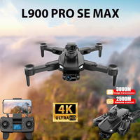 GPS Drone L900 Pro SE MAX 4K, dual professional HD camera, 5G WiFi, 360° brushless motor for obstacle avoidance, RC FPV quadcopt
