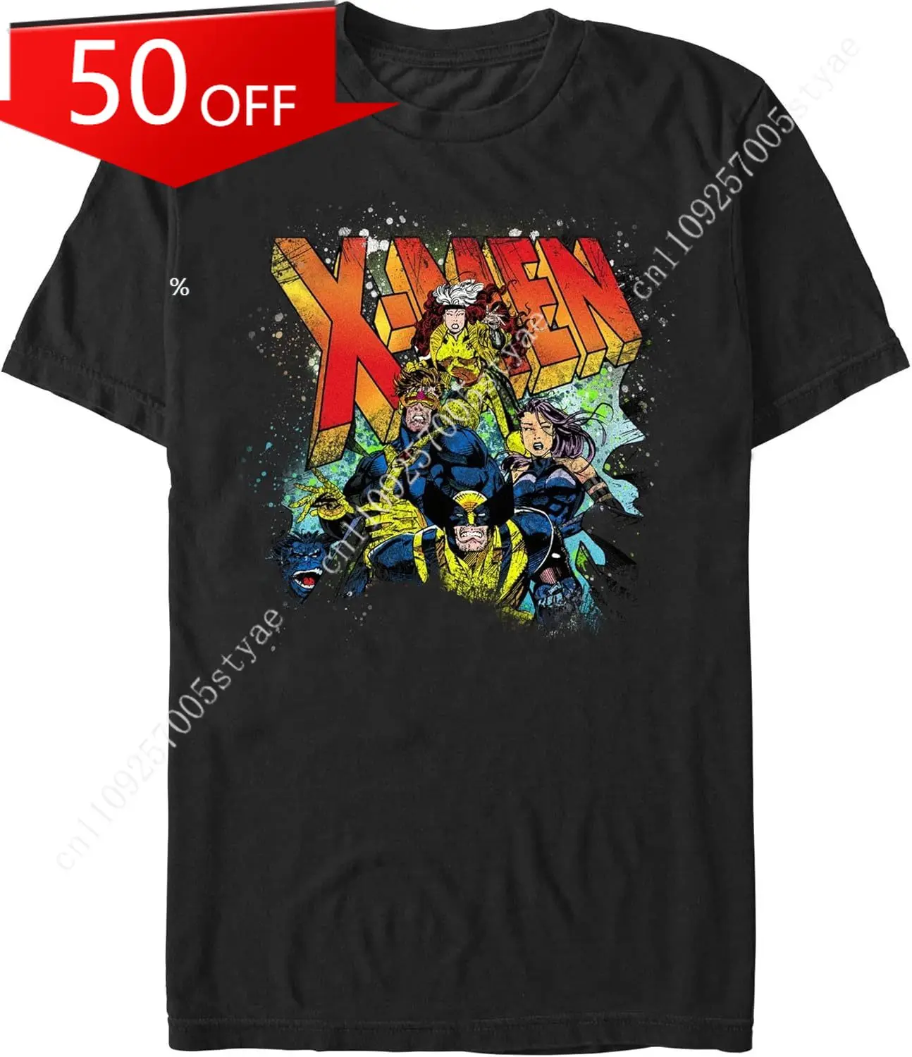 Marvel X Team Ups Classic Characters Men's T-Shirt