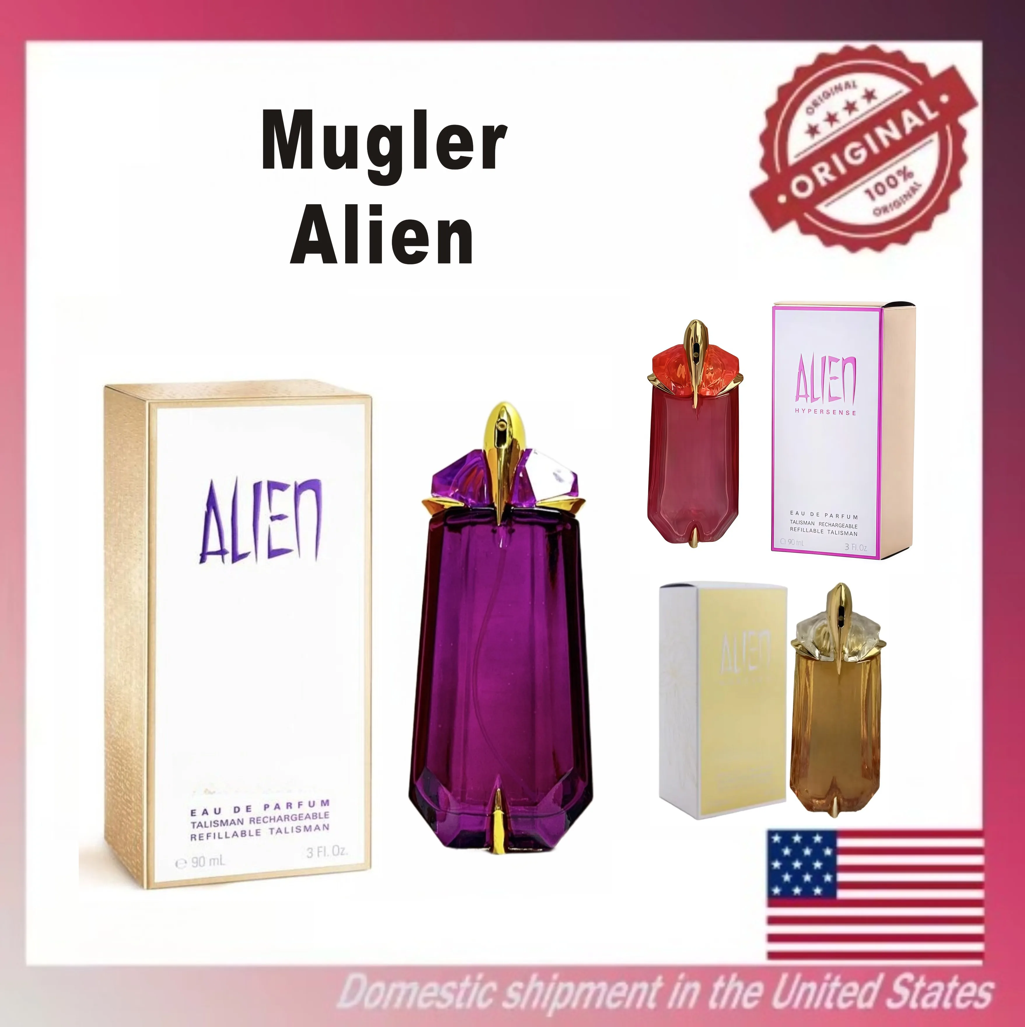 Mugler Alien Alien Amber Perfume, fragancia de jazmín, sets de regalo para mujer, perfume mujer, colonias de mujer, perfume de vainilla,