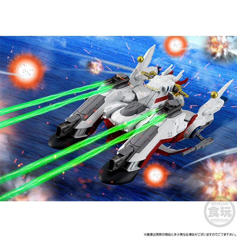 Spot Direct Delivery Bandai Original GUINDAM Anime Model FW GUNDAM CONVERGE SPACE BATTLESHIP Action Figure Toys for Children