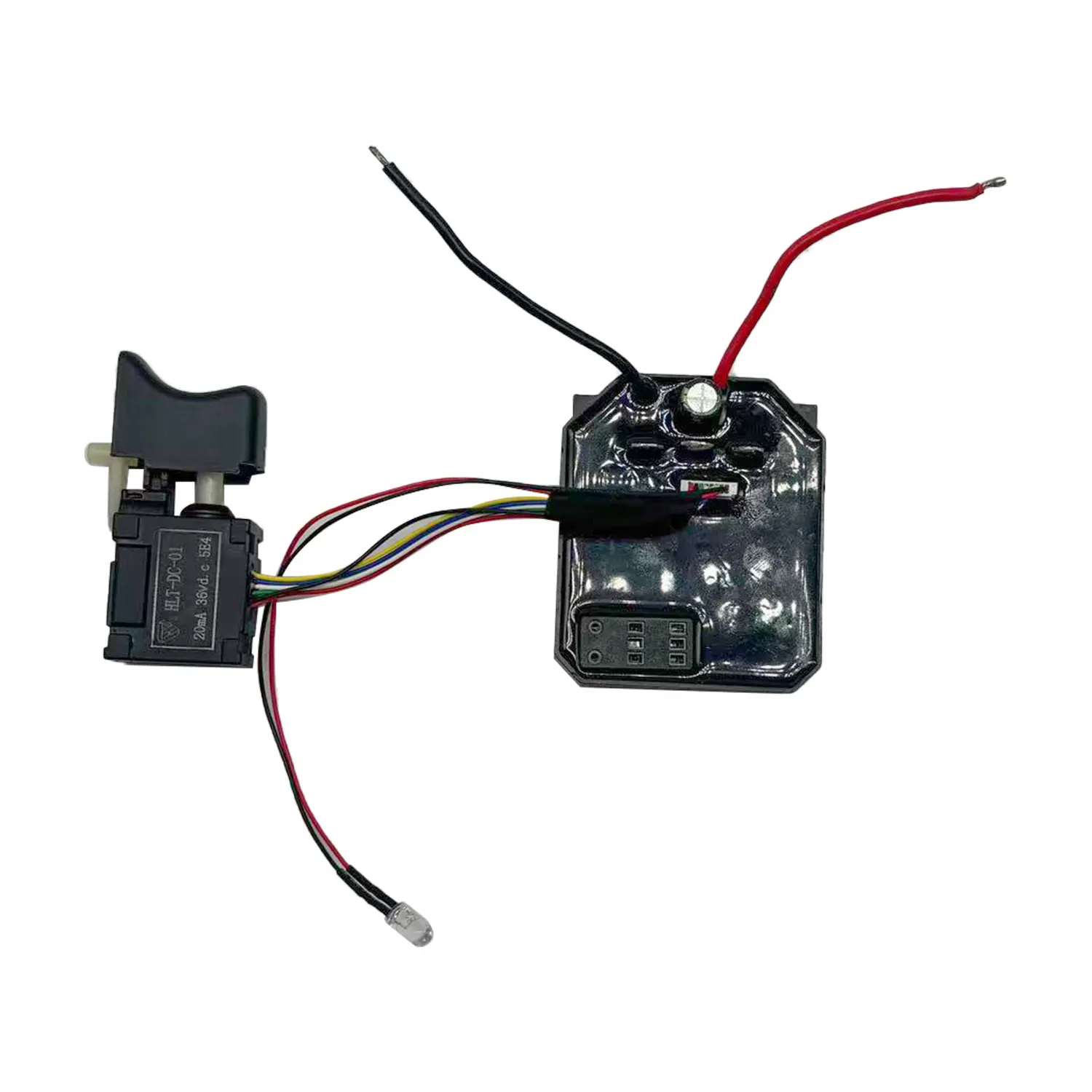 1pc 18V 21V Brushless Lithium Drill Switch Control Board Replacement Part Power Tool Electric Drill Accessory