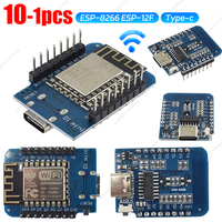 1-10PCS WeMos D1 Mini TYPE-C/Micro USB ESP8266 ESP-12F CH340G V2 Module WiFi D1 Mini Development Board 3.3V With Pin For Arduino