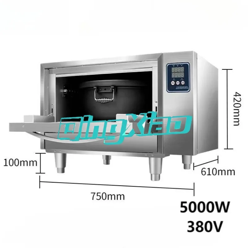 Commercial Stainless Steel Intelligent Steaming Cabinet With Digital Control Rice Fast Cooking Catering Hotel Canteen Restaurant