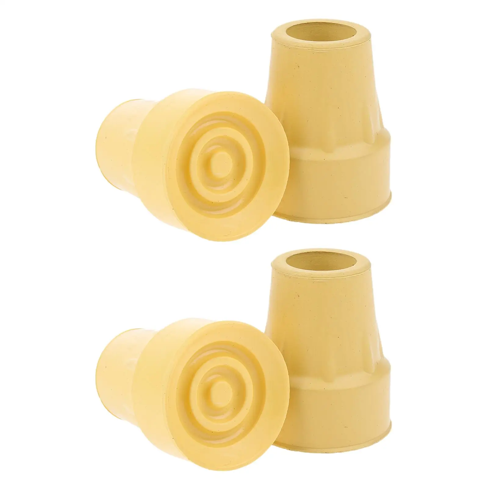 Crutch Tips Non Slip Rubber End Durable Ferrule Pad Walking Stick Bottom for Mobility Assistance