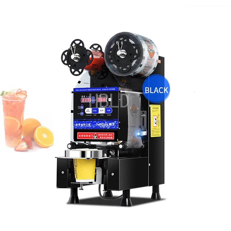 New Plastic Cup Sealing Machine, Milk Tea Beverage Sealing Machine Standard Cup Diameter: 9cm, 9.5cm With Counting Function