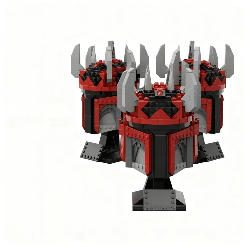 

669PCS MOC Star Battle Helmet Super Commando Mandaloring Model Technology DIY Creative Ideas Toy Assembly Puzzle Birthday