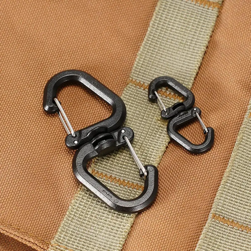 Rotating Hook Set Compact Rotating Hook 5/1 Pcs 360° Rotating S-shaped Swivel Hooks Portable Lightweight Camping Hangers
