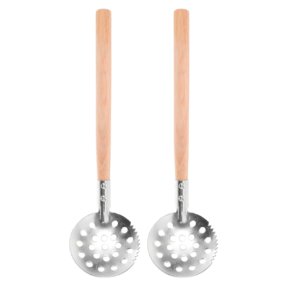 

Ice Fishing Spoon Slush Scoop Tool Tools Winter Metal Skimmer Accessory for Scooping