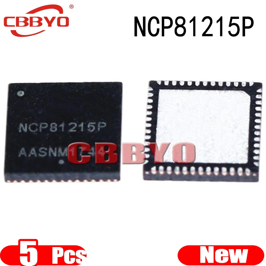 (5piece)100% New NCP81215P NCP81215PMNTXG QFN-52 Chipset