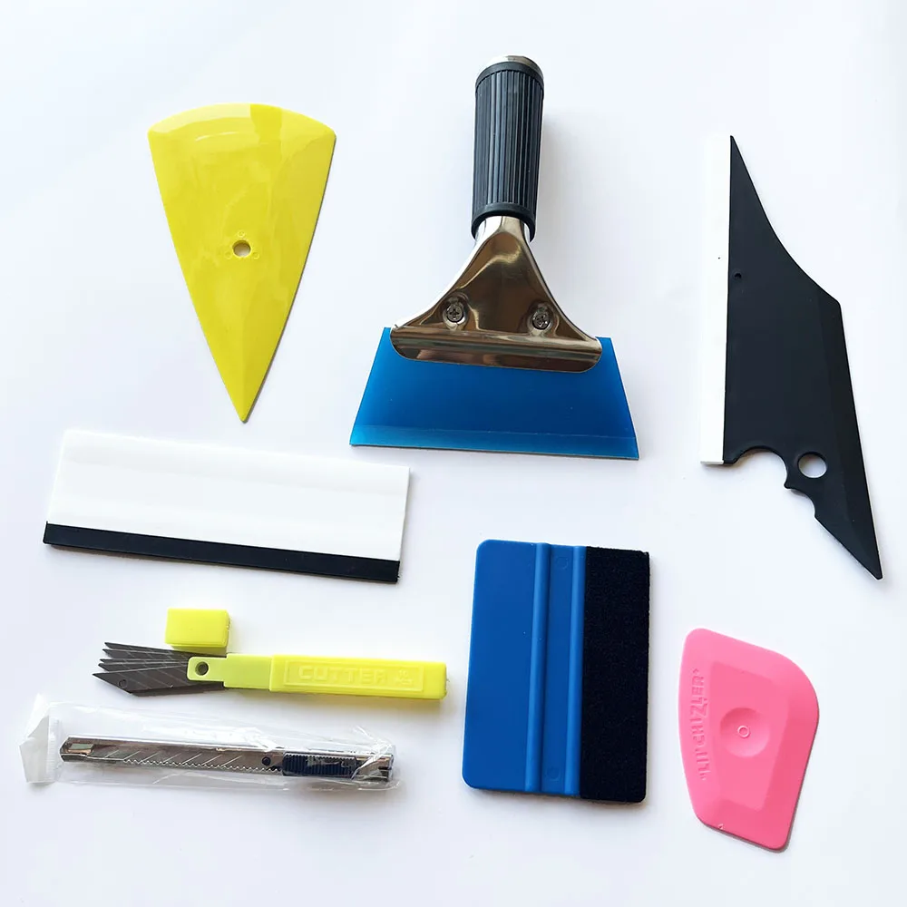 

Инструмент для виниловой пленки, набор для тонировки окон, 8 шт., инструменты для тонировки окон автомобиля, защитная пленка для стекла автомобиля, набор для установки упаковки